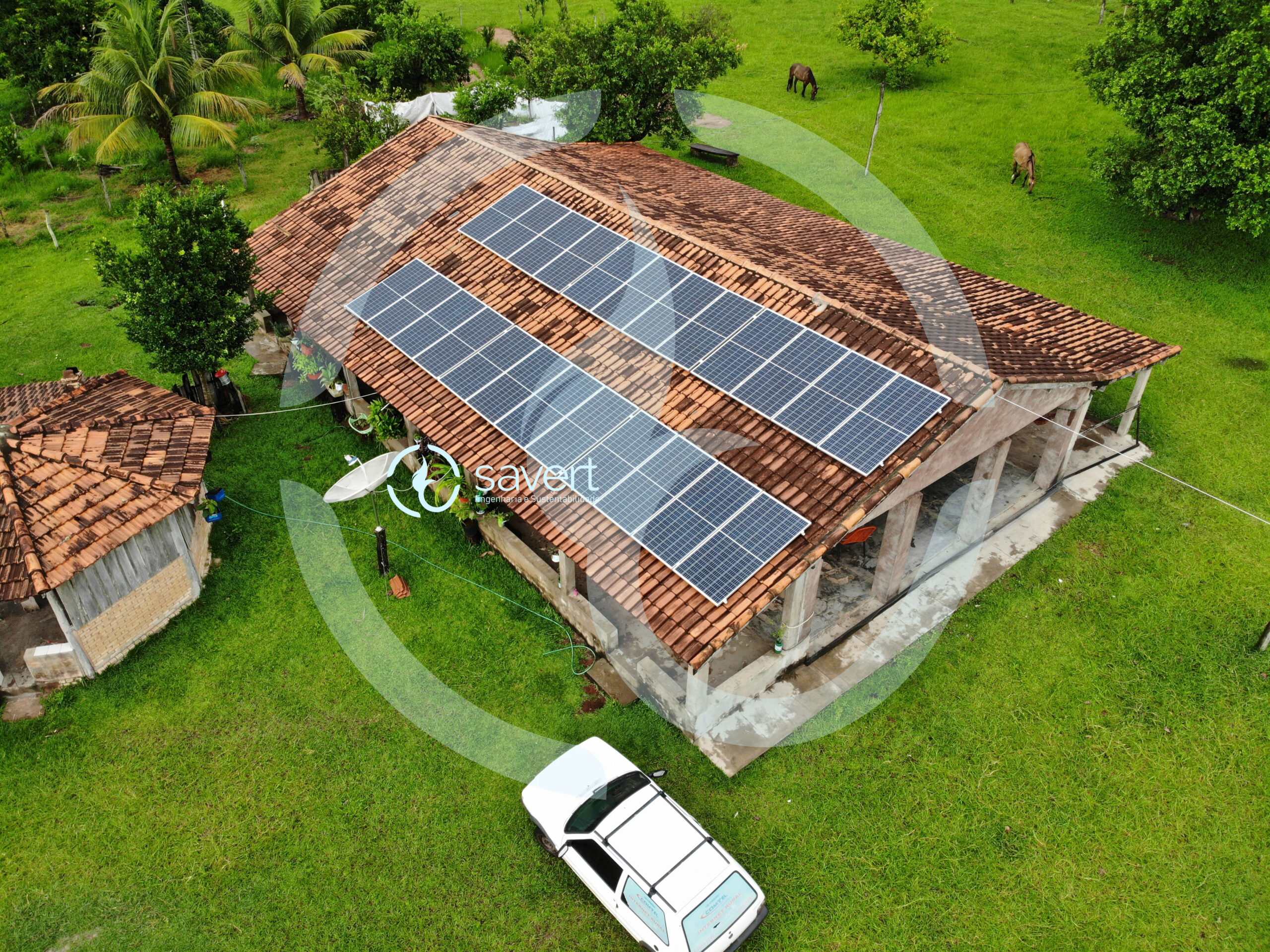 Sistema Solar Fotovoltaico Rural